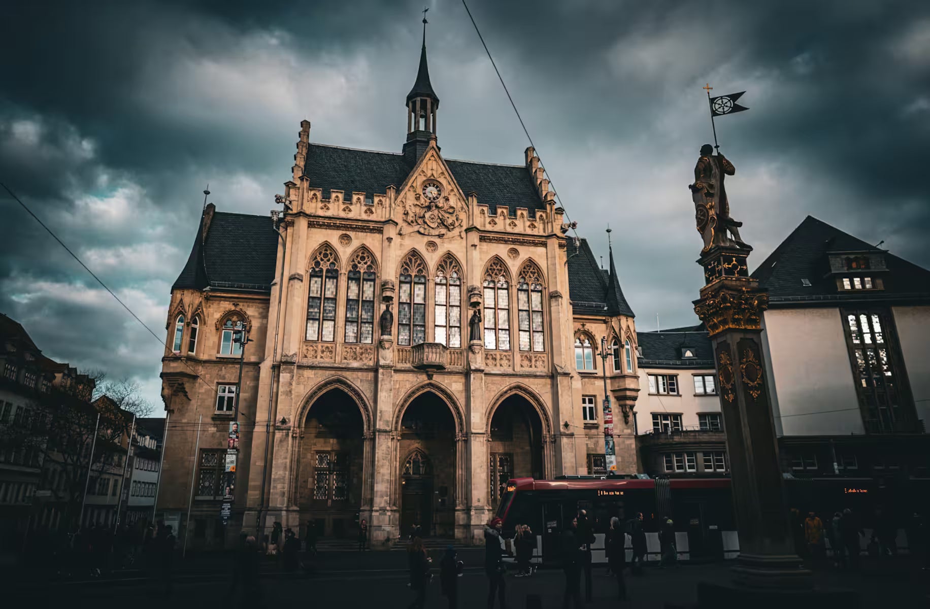 Historisches Rathaus Erfurt – Rätselstation im Stadtspiel "Im Labyrinth der Zeit