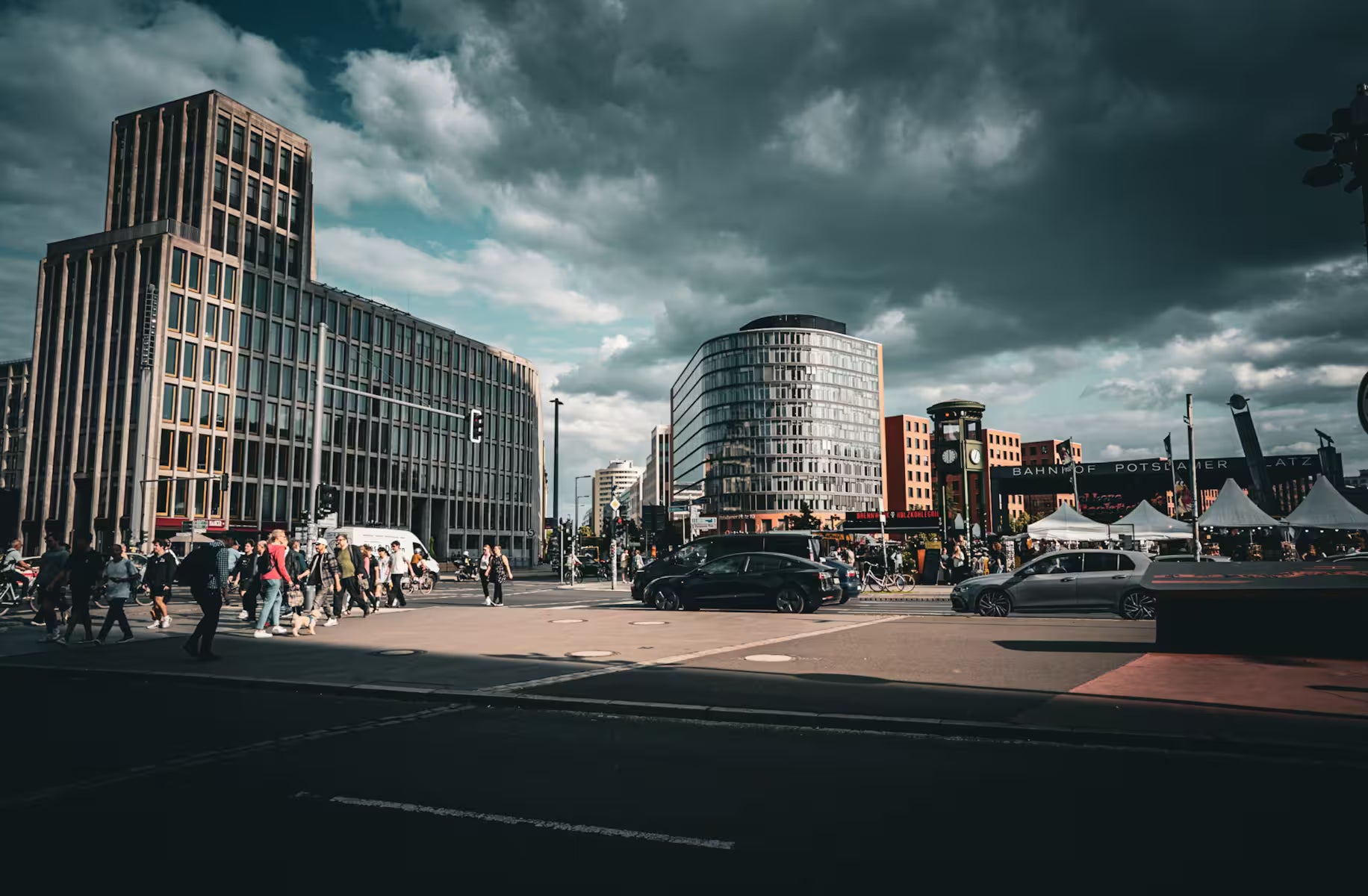 Der Potsdamer Platz - Rätselstation im Stadtspiel Urban Puzzle Berlin