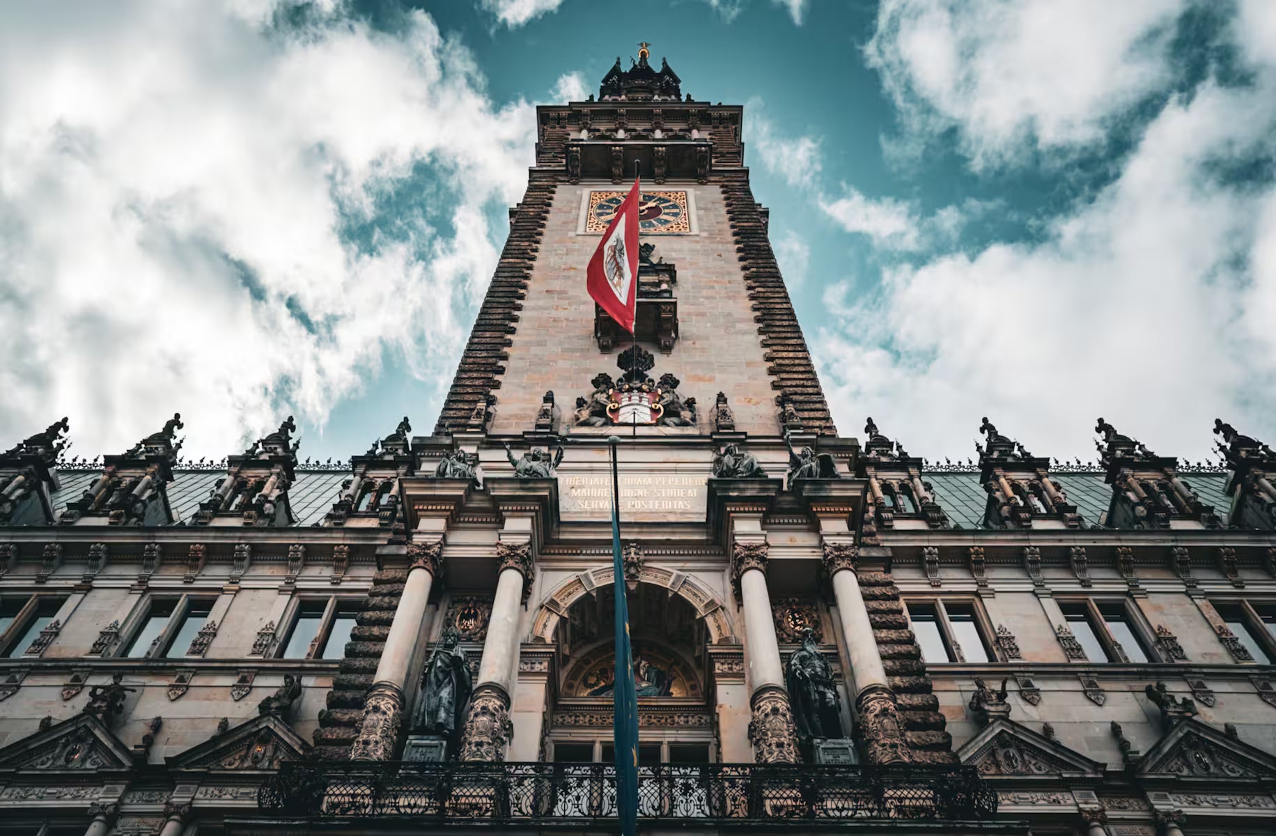 Hamburger Rathaus – Rätselstation im Stadtspiel Urban Puzzle Hamburg